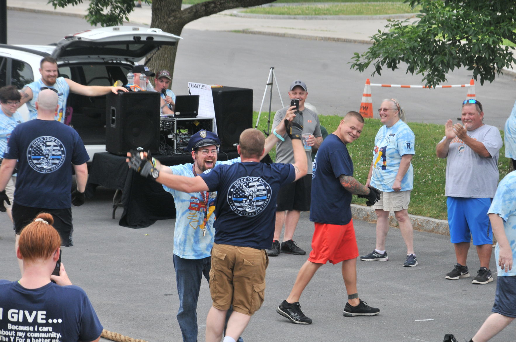 Firetruck pull 1